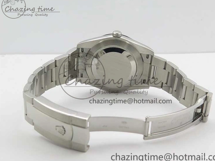 MiroTime 0125 Sporty DateJust 126334 SS Noob 1:1 904L Best Edition Blue Dial Diamond on Oyster Bracelet A 3164